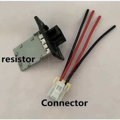 For KIA Hyundai More models Elantra I30 Sonata Tucson Air Conditioning Heater Blower Control Module Resistor Plug+Connector/Wire