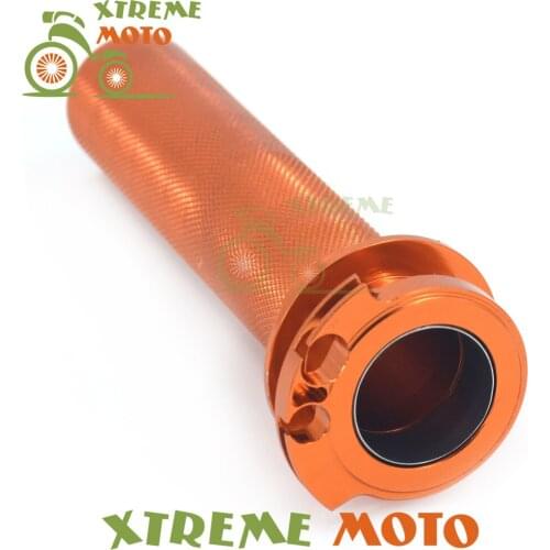 Billet CNC Twister Throttle Tube For KTM SXF250 XCF250 SXF450 XCF450 2006-2015 SXR EXC 400-530 2004-2016 Motorcycle Dirt Bike