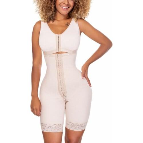 Fajas Small Waist Big Hips Special BBL Post Surgery Post Parto Abdomen Control Tummy Control Adjustable Bodysuit корсет cinta