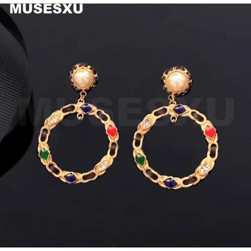 Серьги-кольца MUSESXU China At AliExpress