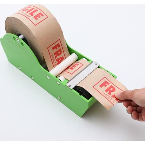 Wet Water Gummed Kraft Paper Tape Cutting Machine Packaging Tape Utilty Manual Tool for Shipping Carton Packing