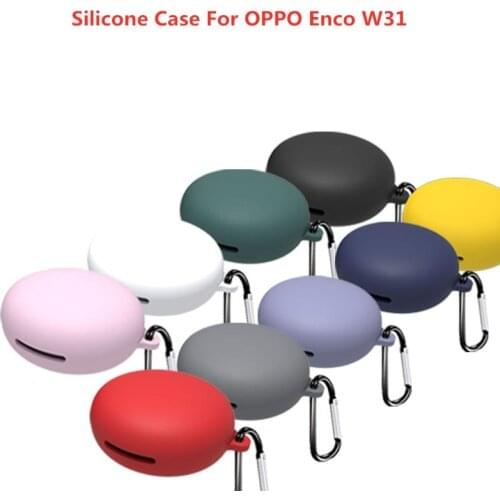 New Arrival Silicone Case For OPPO Enco W31 Full Protective Cover Shockproof Protector For Enco W31 Cover