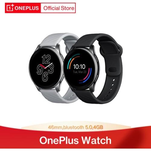 Global OnePlus Watch 4GB Smart Watch Blood Oxygen Up to 14 days 1.39'' AMOLED GPS For OnePlus 9 9Pro 8 8T OnePlus Official Store