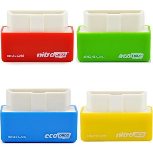 Super ECO Nitro OBD2 Benzine Chip Tuning Engine Nitro OBD 2 Plug&Drive OBD2 Performance Chip Tuning Box Plug Drive Cars Diesel