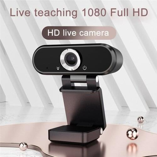 Webcam 1080P F HDWeb Camera with Built-in HD Microphone 1920 x 1080p for Live Broadcast Video Calling Conference Work web cam