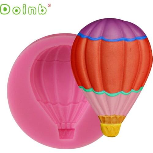 Hot Air Balloon Silicone Fondant Mold Sugarcraft Cake Decorating Tools Gumpaste Fondant Chocolate Candy Molds