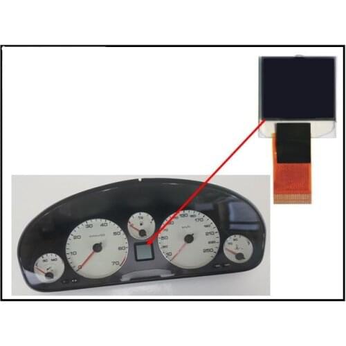 LCD Display FOR Peugeot 607 Dashboard VDO Instrument Cluster 110008883002
