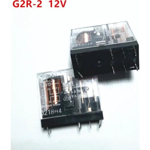 1 piece Relay 8pin G2R-2 FOR power amplifier Soft start board Horn protection board Audio signal selection board 100% Original