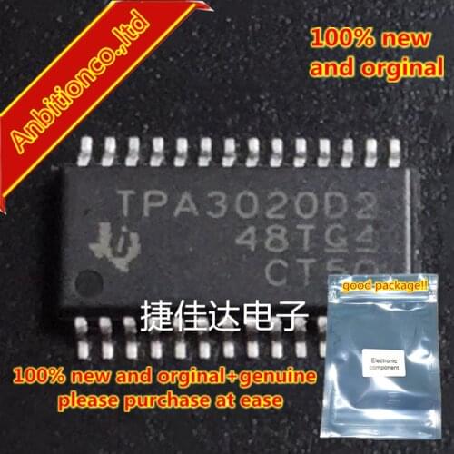 1pcs 100% new and orginal TPA3020D2 QFN in stock