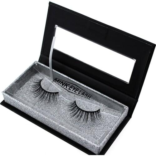 100pcs wholesale packaging box customized logo individual eyelashes 3d mink lashes