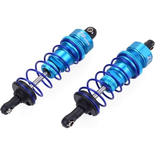 2PCS ZD Racing 7358 Alloy Oil Filled Front Shock Damper Absorber for 1/10 HSP Redcat Hongnor LRP HPI Hobao
