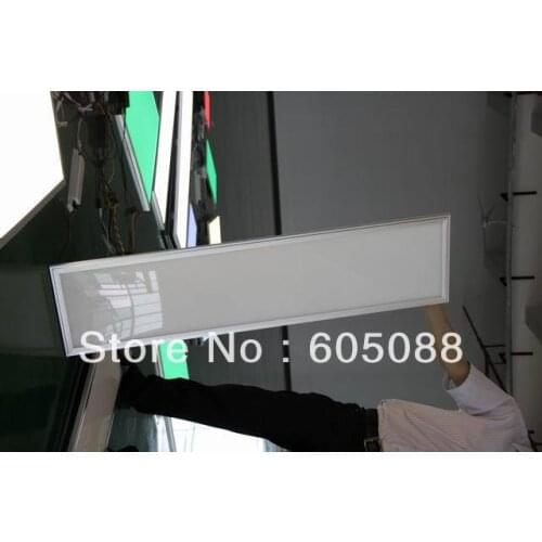 45w brightness adjustable embeded led panel 300x1200mm super flux dimmable led flat lamp +led power adapter +RF remote control