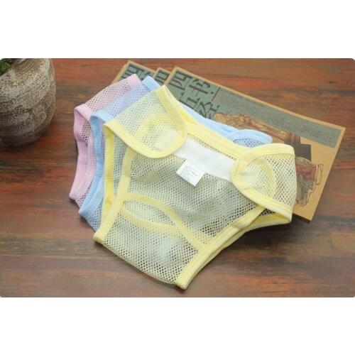 DHL 200pcs baby diapers can be reused diapers washable mesh pocket diapers newborn summer breathable diapers baby cotton breath