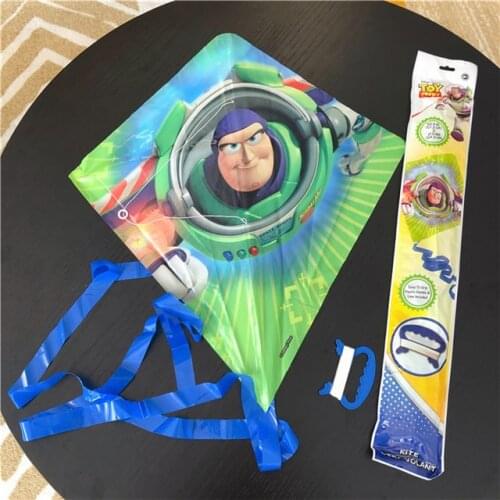 Disney Toy Story Buzz Mickey Fashion Anime Kites Outdoor Cartoon Toys Kite Kids Children New Gifts