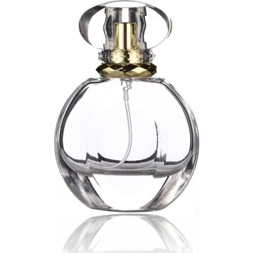 10Pcs/Lot Perfume Dispensing Bottle Portable Perfume Bottle 50ML Empty Bottle Three Variety Spray Bottle Glass Travel Press