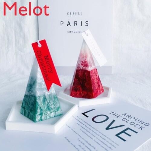 Customized Handmade European Style Niche Snow Mountain Ice Flower Aromatherapy Candle Family Holiday Atmosphere Decoration