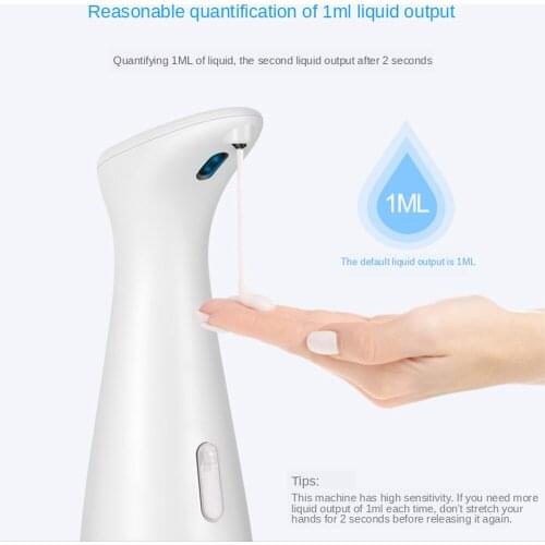 Kitchen Bathroom Automatic Motion Activated Liquid Soap Dispenser Hand Sanitizer Machine Smart Infrared Sensing Touchless
