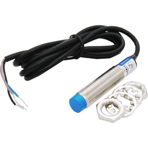 M12 Approach Sensor Inductive Proximity Switch NPN NC DC 6-36V, 4mm Detecting Distance LJ12A3-4-Z/AX