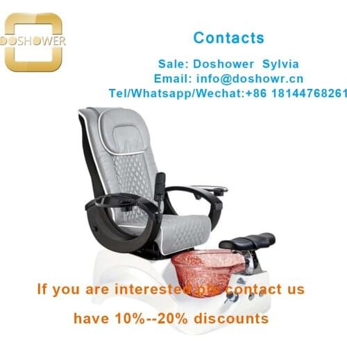 Beauty salon furniture package with luxury spa furniture for manicure pedicure chair