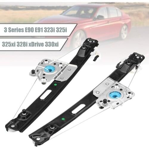 51357140589 Auto Rear Left / Right Glass Lift Window Regulator Repair Kit for Bmw 3 Series E90 E91 323i 325i 325xi 328i Xdrive 3