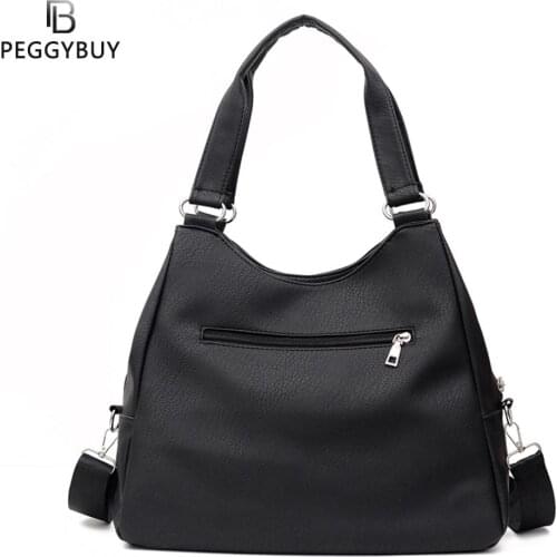 High Quality Leather Handbag Casual Crossbody Bags for Women 2021 Ladies Luxury Designer Tote Bag High Capacity Shoulder Bag Sac