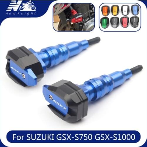 For Suzuki GSX-S750 GSX-S1000 GSXS750 1000 Motorcycle CNC Falling Protection Frame Slider Fairing Guard Anti Crash Pad Protector