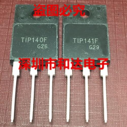 10pcs/lots=5pcs TIP140F+5 TIP141F TIP140F TIP141F TO-247 TO-3PF
