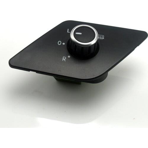 100% New # 16D 959 565B / 5C7 959 565 C H D F For Volkswagen VW Jetta MK6 (NCS) Side Mirror Adjust Switch Knob W/ Heat 10 PINS