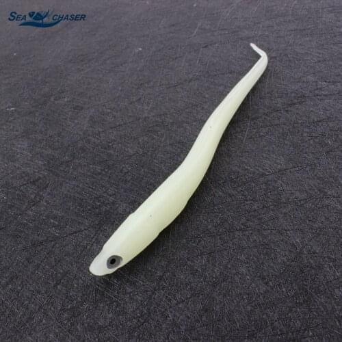 2pcs Fishing Lure eel Soft Professional 14cm/6.6g Artificial Bait Sea Deepwater fishing fish Baits Lowest profit