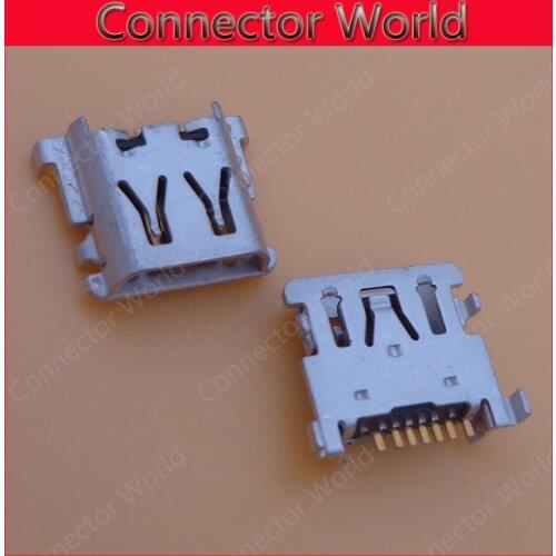 3-200pcs Micro USB Jack for OPPO N3 N5207 N5209 OPPON3 Charging Socket Port Connector,charging port USB plug dock power 7 pin