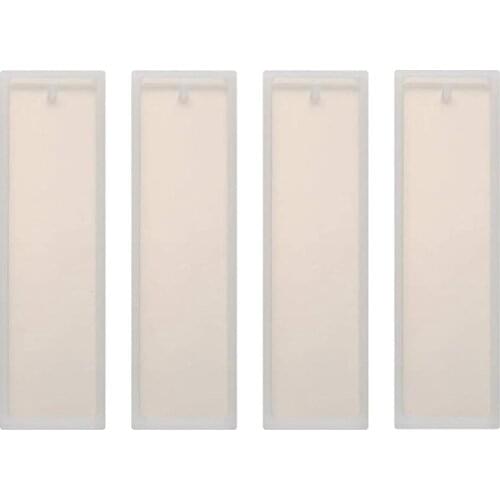 4 Pack DIY Bookmark Resin Mold, Bookmark Silicone Molds, Jewelry DIY Craft Transparent Mold