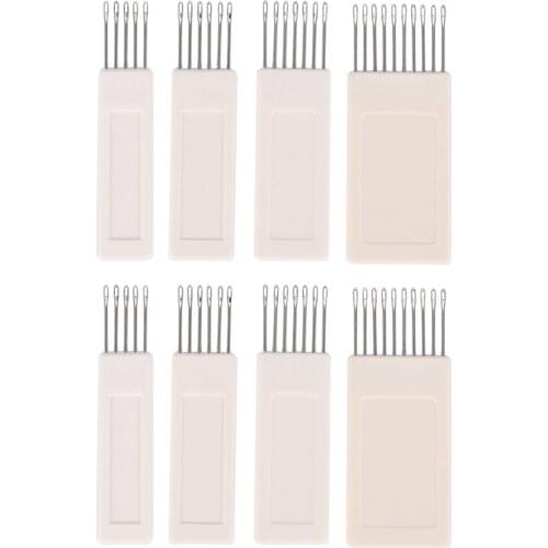8PCS Transfer Comb Transfer Tool Standard Gauge Needles for Silver Reed Brother Knitting Machine KH840 KH860 Knitting Accessorie