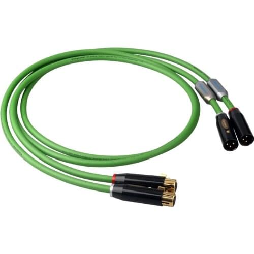 Audiophile silver-plated XLR cables HiFi audio balanced cable with XLR plug