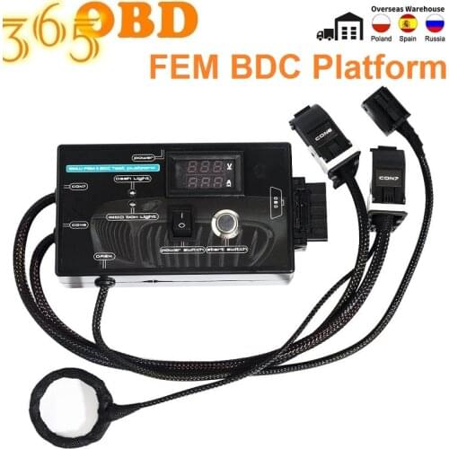 FEM/BDC Auto Key Programmer for BM-W F20 F30 F35 X5 X6 I3 Test Platform FEM BDC Module 2020 CAS4 & CAS4+ FEM & BDC