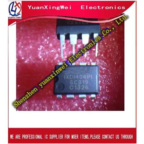 Free shipping 10Pcs IXDI404PI IXDI404P IXDI404 IXYS DIP8 4 Ampere Dual Low-Side Ultrafast MOSFET Drivers