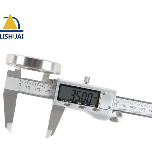 Free Shipping 150mm Hardened Electronic Stainless Steel Digital Caliper Zinc alloy Vernier Calipers Corrosion Resistant