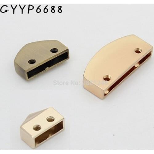 10pcs 6colors 12mm 18mm 27mm Decoration end clips by screws Metal Clip bags hardware straps tail clasp accessory bag strap clip