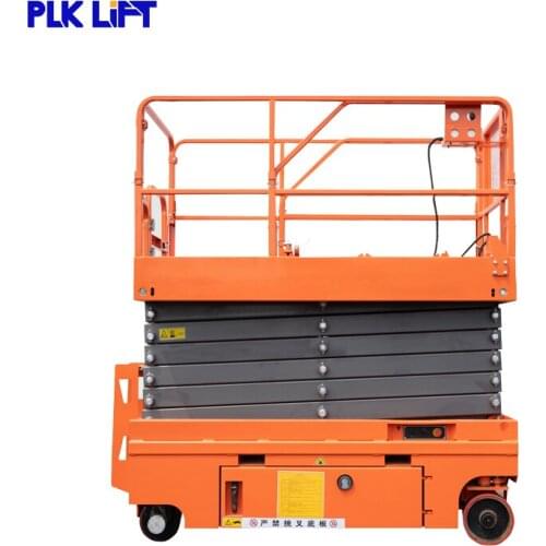 Story High Self-Propell Electric Control Hydraulic Elevating Platform for Workshop Light Fitting