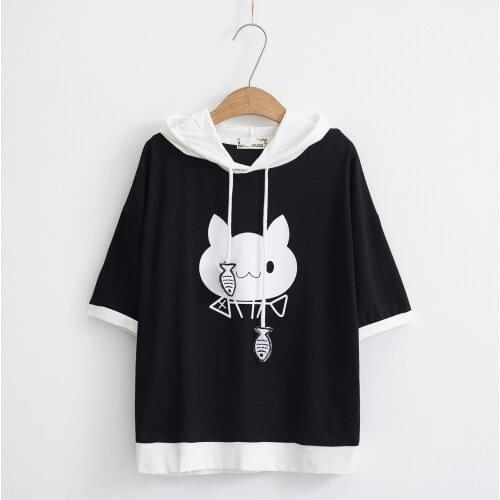 HEYMAYDAY Women's Short Hoodies