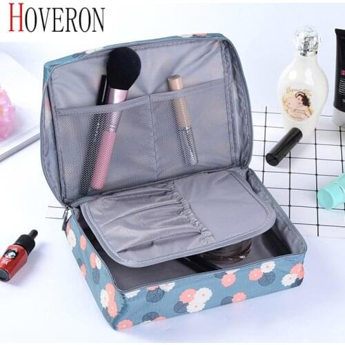Hot Sale Multifunction travel Cosmetic Bag Women Makeup Bags Toiletries Organizer Waterproof Female Storage Make up Cases