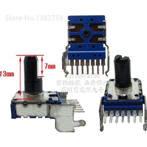 AL/PS import Double volume rotation type 14 potentiometer RK14K double 7 feet B20K potentiometer