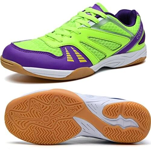 Men Women Professional Volleyball Shoes Breathable Lightweight Non-slip Sole Sneakers Wear-Resistant Volleyball Trainers
