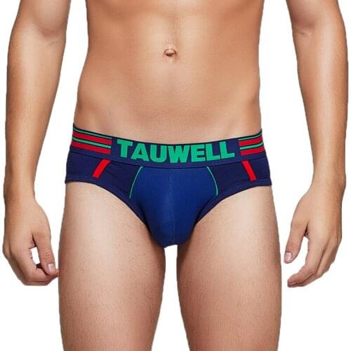 Brand Mens Cotton Briefs Sexy Low waist Mens Underwear Briefs Men Underpants Man Panties Shorts 2020 New