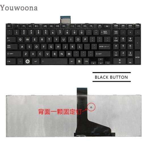 New Original Laptop Keyboard For Toshiba C850 S855 C855D P L850 L870 L850D L855