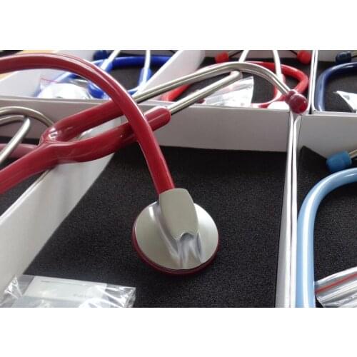 Single Head Good Quality Professional Cardiology Medical Cute Stethoscope random color