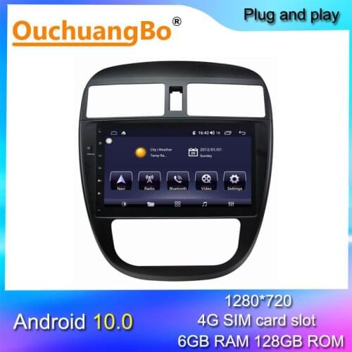 Ouchuangbo Android 10 radio video player for Dongfeng Joyear X3 X5 2015-2017 With 1280*720 gps navigation DSP 6+128GB