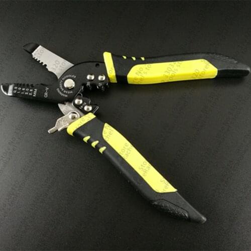 High quality Wire Stripping Pliers Multifunctional Crimping Clamp Multi Hand Tools Cable Electrical Cutter Nipper