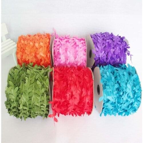 Festival supplies leaf leaves vine Artificial Flower for Birthday Wedding Party favor home Scrapbooking Wreath garland DIY Wh