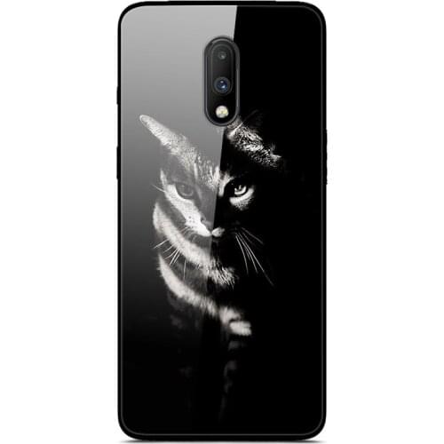Glass Case For Oneplus 7 Phone Case Phone Cover Phone Shell Back Bumper Series 1