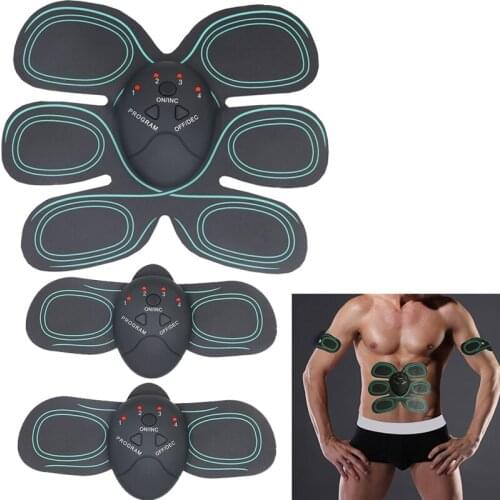 2018 Wireless Muscle Stimulator Smart Abdominal Muscle Device Fitness Toner Belly Leg Arm Exercise Toning Gear Workout Equipment